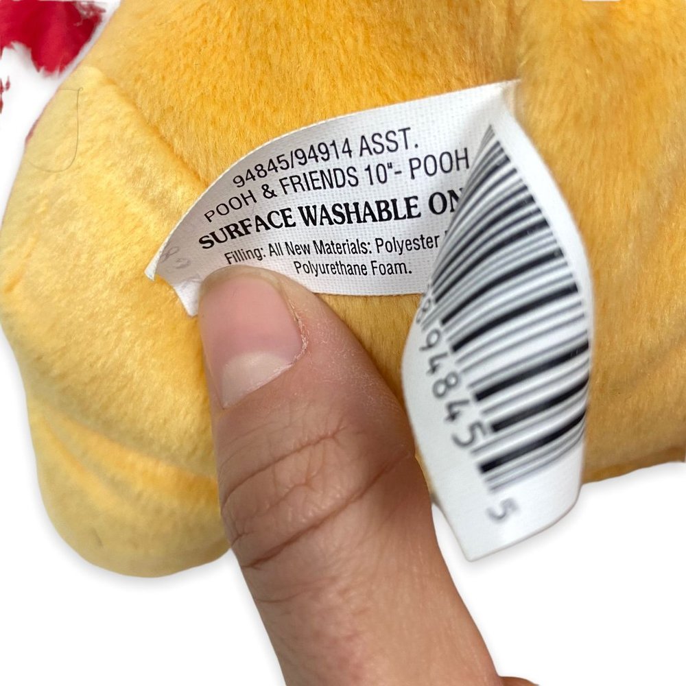 Disney Winnie the Pooh 10" Plush 2001 Pooh & Friends Fisher-Price - Picture 4 of 7